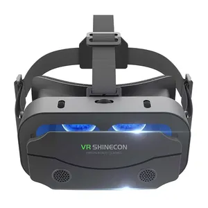 Sản phẩm hot không dây thực tế ảo Tai nghe Google tông VR 3D hộp Shinecon VR phụ kiện