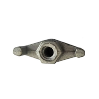 Écrous à oreilles pour construction industrielle et barres de tirage, écrous de coffrage - Pièces de connexion pour échafaudages en acier peint/galvanisé