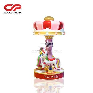 Parc d'attractions intérieur coloré, nouveau manège pour enfants, manège à monnayeur de luxe pour 3 joueurs - Product Image 3