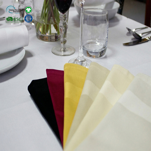 Servilletas Jacquard de Algodón 100% de 20x20 Pulgadas, Lisas, Profesionales, de Alta Calidad para Suministro Comercial y de Catering - Product Image 1