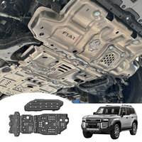Protection de carter moteur en aluminium, plaques de protection inférieure, protection du dessous de caisse pour Toyota 2024 Lc250, accessoires Prado, couvre-bagages