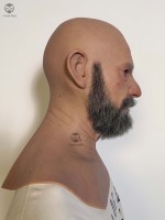Maschera in Silicone Ultra-Realistica per Adulti, Traspirante ed Ecologica, Riutilizzabile per Halloween e Feste di Pasqua
