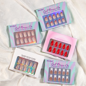 ที่กดเล็บปลอมแบบแท่งสี่เหลี่ยมสั้น btartbox เจล X แบบกดบนเล็บปลอม30ชิ้น - Product Image 4