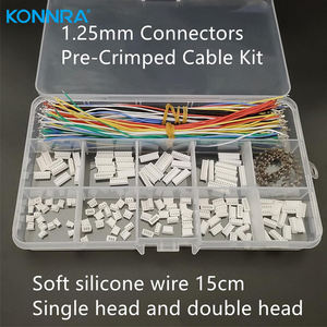 Kit de Conectores Micro JST de Paso de 1.25 mm y Cables de Silicona Suave Pre-Crimpados de 15 cm, Compatibles con PicoBlade de 1.25 mm para Pixhawk - Product Image 2