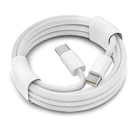 Câble de charge USB C 60W en nylon tressé 1M, charge rapide Type C vers Type C pour iPhone 16 15 Pro Max Plus iPad