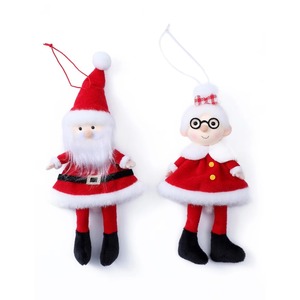 Boîte à musique personnalisable en cuir artisanal de 30 cm, Père Noël et grand-mère, style dessin animé, écologique, pour usage intérieur, décorations de fête de Noël - Product Image 5
