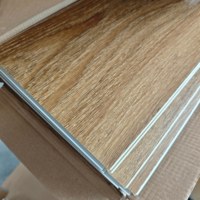 Revêtement de sol en plastique de style européen, système de clic, SPC, 4 mm, 5 mm, revêtement de sol en vinyle décoratif, revêtement de sol en feuille de vinyle pour bureau