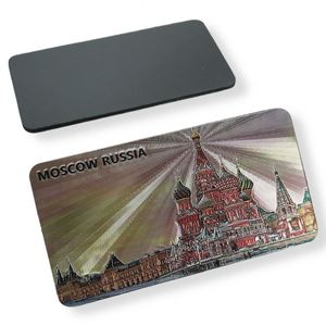 Grossiste d'usine chinoise, prix avantageux, souvenirs en feuille métallisée de différentes villes, aimants de réfrigérateur de Dubaï, souvenirs touristiques - Product Image 3