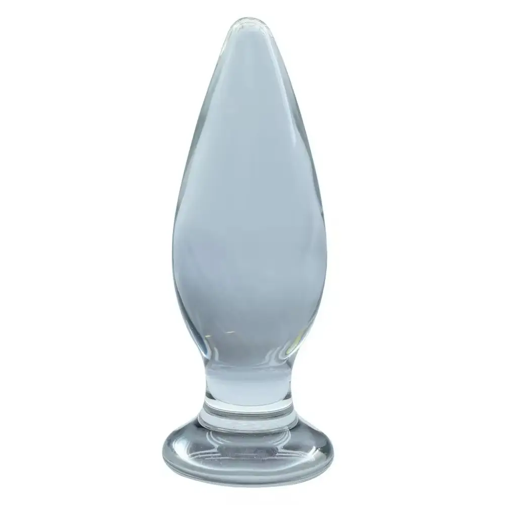 Analsexglas transparente Analsexperlen Analsex-Orgasmus-Glas Erwachsenen-Anal-Masturbation Sexspielzeug