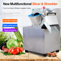 Hete Aanbiedingen Commerciële Elektrische Automatische Groentevermaler/Hakselaar Fruit- en Groentesnijder/Snijmachine