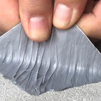 Keyrone China Factory 1,5mm selbst klebende einseitige wasserdichte Butylkautschuk-Aluminium membran für Dächer repariert