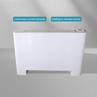 Unité de ventilo-convecteur à eau glacée commerciale, type au sol, pour hôtel, pour le chauffage et la climatisation avec pompe à chaleur