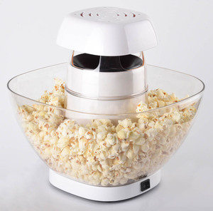 Máquina de Palomitas de Aire Caliente Eléctrica Moderna de 1200W, Capacidad de 80g, Sin Aceite, Saludable, Cámara Transparente, Protección Contra Sobrecalentamiento para Cine en Casa - Product Image 4