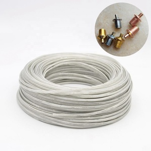 Fil électrique Transparent mince 2 noyaux câble d'éclairage clair filet de pêche câble en acier <span class=keywords><strong>pour</strong></span> <span class=keywords><strong>suspension</strong></span> suspendue - Product Image 1