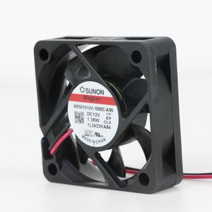 Sunon MF50151VX-1000C-A99ระบบไฟฟ้า50x50x15มม. 12VDC 100mA 1.38วัตต์7200รอบต่อนาทีตู้แบริ่ง18.6CFM พัดลมระบายความร้อนตามแนวแกนอินเวอร์เตอร์ - Product Image 5