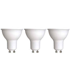 Kit de 3 ampoules LED dichroïques GU10 5W, 450lm, 6400K, lumière fraîche, diamètre 5x5,5cm, idéal pour l'éclairage des ambiances et - Product Image 1