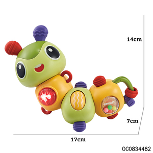 Luminaire musical réaliste en plastique pour bébé, <span class=keywords><strong>hochet</strong></span> d'insecte, produits de tous types-jouets avec cloches - Product Image 4