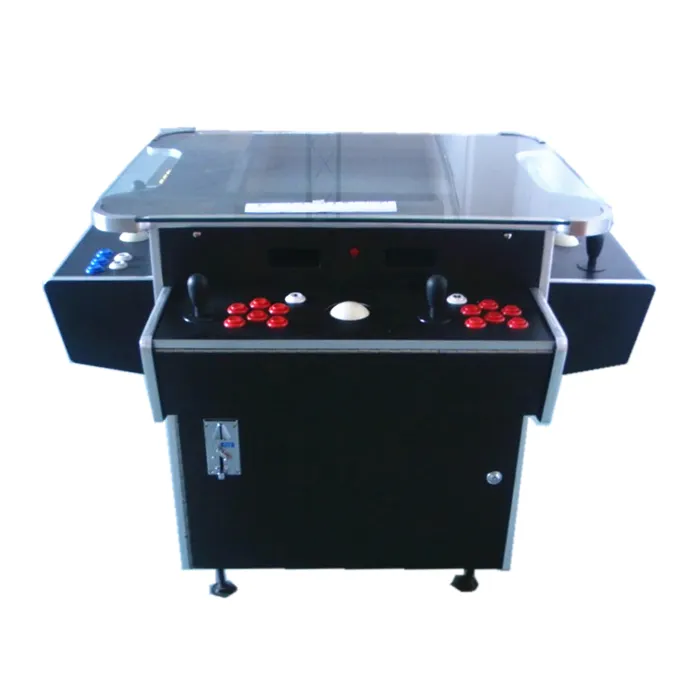 Máquina de jogos retro arcade cocktail lcd de 19 polegadas, máquina de jogo para casa com jogos 1162 em 1