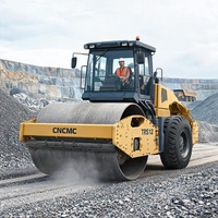 Compacteur de sol CNCMC 12 tonnes, capacité de montée de 35 %, TRS12, force de compactage de 250 kN, pour accès aux mines, pentes et routes