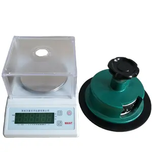 with sample circle cutter digital weighing GSM scale for Meltblown cloth test