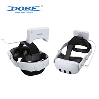Sangle de tête de jeu VR réglable et confortable DOBE avec batterie de 10000 mAh pour accessoires VR Meta Quest 3 3S