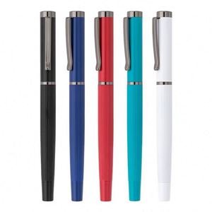 High-End Luxury Slim Signature <b>Pen</b> 0.7 mm Metal Ballpoint and Rollerball for Corporate Promotions and Gifts with Custom Logo - Product Image 1
