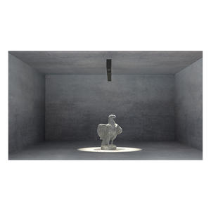 <span class=keywords><strong>Profil</strong></span>é en aluminium suspendu/monté rectangulaire pour bandes lumineuses à LED pour salle à manger <span class=keywords><strong>de</strong></span> bureau à domicile 33.4*73mm - Product Image 3