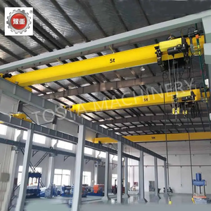 LDA รอกเครนเหนือศีรษะไฟฟ้าพร้อมตะขอมอเตอร์คานเดี่ยวความจุ10ton-20ton 25เมตรยกสูงการประชุมเชิงปฏิบัติการ - Product Image 1