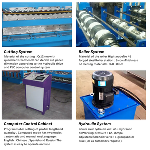 Máy Cán Định Hình Tấm Lợp Nhôm Tráng Men Kẽm/Máy Làm Tấm Ốp Thép Màu - Product Image 4