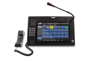KNTECH KNDDT-A17 17.3 אינץ' קונסולת פיקוד חירום עם מסך מגע, טלפון, הקלטת IP, שרת SIP ותחנת מפעיל - Product Image 3