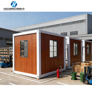 บ้านสำเร็จรูปเหล็กแบบตู้คอนเทนเนอร์ ดีไซน์ทันสมัย รับประกัน 1 ปี ขนาด 3ม. <span class=keywords><strong>x</strong></span> 6ม. <span class=keywords><strong>x</strong></span> 2.8ม. สำหรับอยู่อาศัยแบบเคลื่อนย้ายได้ เหมาะสำหรับสำนักงานหรืออพาร์ตเมนต์ - Product Image 2
