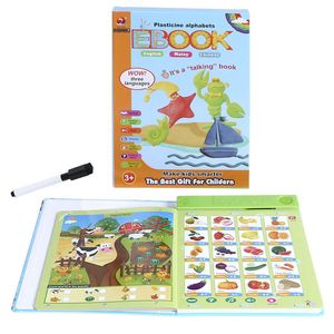 Hotsale New Kids Inglés Malayo Ebook Finger Point Lectura Educación Temprana para niños Audio E-Books Juguetes inteligentes de libros electrónicos - Product Image 2