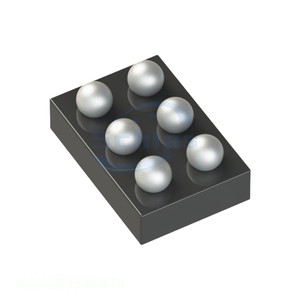 MAX20337ENT+ 6 XFBGA, WLBGA Interface Electronic Components Supplies IC SWITCH DPST NOX1 330MOHM 6WLP Authorized Distributor - Product Image 1