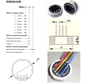 Hot bán nước không khí gốm cảm biến áp suất đầu dò - Product Image 3