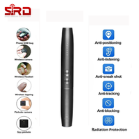 Détecteur anti-espion sans fil intelligent RF, plage de fréquences 1 MHz-6500 MHz, caméra stylo, dispositif de suivi