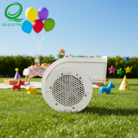 Souffleur gonflable électrique mini 70W, en métal, AC, faible bruit, OEM, pour poupées, figurines de dessins animés, ventilateur portable en plastique