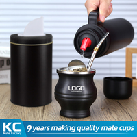 Sac isotherme Yerba Mate réutilisable en polyester imperméable portable pour le transport de nourriture, de boissons, de tasses, de housses de Offre Spéciale avec logo personnalisé