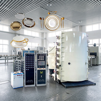 Máquina de Metalurgia de Metales CGVAC, Máquina de Recubrimiento por Metalización al Vacío PVD con PLC y Bomba para Recubrimiento de Azulejos de Cerámica