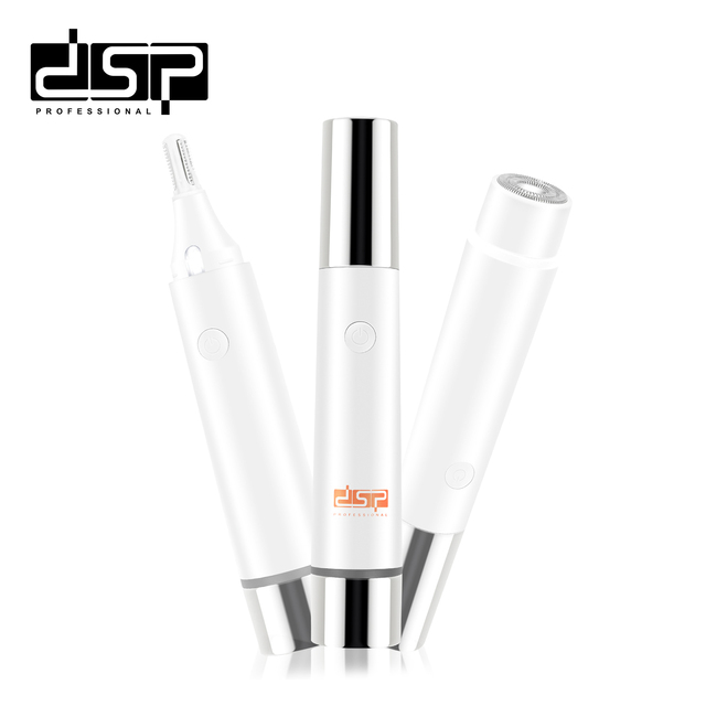 DSP Hot Sale Professional Rechargeable Painless Portable USB Epilator Hair Remover Nose Beard Eyebrow Trimmer Female Shaver