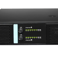 Amplificateur de puissance analogique 2 canaux en métal série LS3 KL avec XLR, impédance 2-8 Ohm, garantie 3 ans
