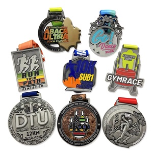Médailles de sport en alliage de zinc personnalisables avec impression UV et technique de moulage - Product Image 1