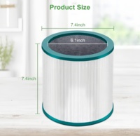Penggantian Filter Karbon Aktif HEPA untuk Pembersih Udara Menara TP01 TP02 AM11 360 °   Penghapusan Formaldehida Sistem Tertutup