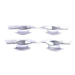 Cubiertas Decorativas para Manijas de Puerta en Imitación de Fibra de Carbono Cromado, Kit de Protección Exterior para Integra <span class=keywords><strong>2022</strong></span>, 1 Añ<span class=keywords><strong>o</strong></span> de Garantía - Product Image 1