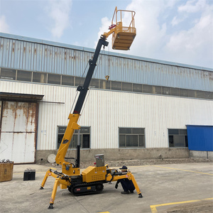 Nhện nâng 1.2 tấn Cần Cẩu Bánh Xích mini Cần cẩu gấp cần cẩu xây dựng - Product Image 2