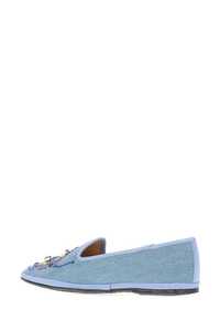 รองเท้าบัลเล่ต์ผ้ายีนส์ lemargot Delia ประดับคริสตัลหลากสี - Product Image 3