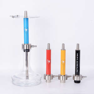 Chicha technologique géométrique, chicha en acier inoxydable, chicha de conception allemande, vente en gros de chichas - Product Image 1