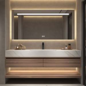 European Style Wall <b>Bathroom</b> Vanity Luxury High End Professional Floating <b>Bathroom</b> Vanity - Product Image 6
