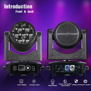 Led 7x40W rửa Zoom chùm di chuyển đầu ánh sáng 4in1 <span class=keywords><strong>RGBW</strong></span> chuyên nghiệp hiệu ứng sân khấu ánh sáng cho Disco DJ âm nhạc bên câu lạc bộ khiêu vũ - Product Image 3
