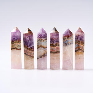 Figura Decorativa de Cuarzo Natural de Lujo, Solución Ovalada, Adorno de Espiga Única, Ecológico, Hecho a Mano, Decoración para el Hogar, Colección de Regalos - Product Image 2