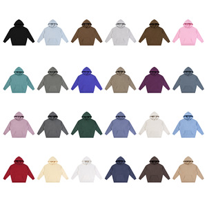 เสื้อฮู้ดผู้ชายแบบสั่งทำพิเศษ ทรงโอเวอร์ไซส์ ผ้าฝ้ายบุขนด้านใน สีสันสดใส สวมใส่สบาย อุ่นสบาย มีกระเป๋าพิมพ์ลายด้านหน้า สำหรับผู้ชาย - Product Image 4